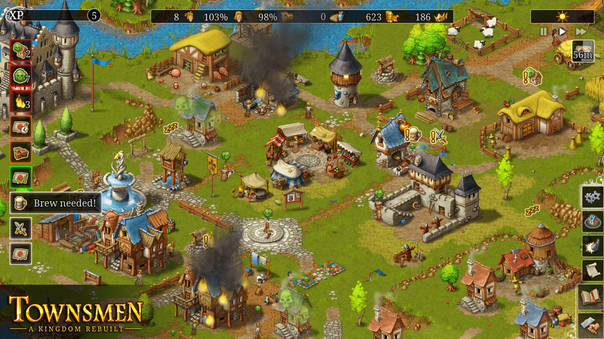 Townsmen - A Kingdom Rebuilt screenshot #5
