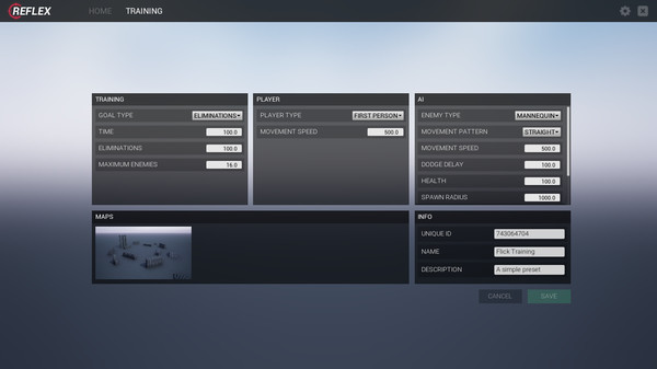 Reflex Aim Trainer