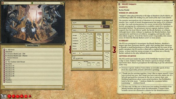 Fantasy Grounds - Pathfinder Playtest - The Rose Street Revenge (PFRPG2)