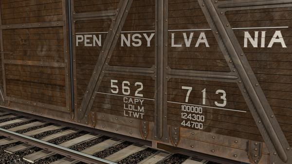 Trainz 2019 DLC - PRR X23 Boxcar