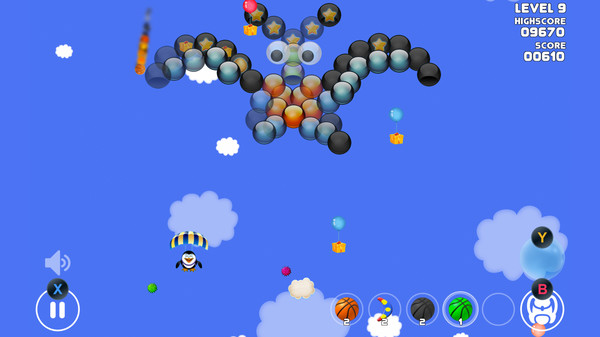 Flying Pengy - Mega Bounce Music Theme screenshot 1