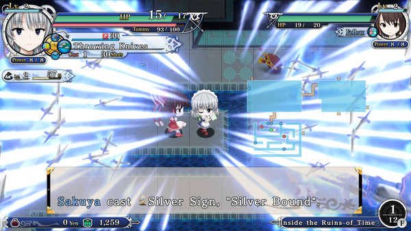 Side story & Player character "Sakuya Izayoi" (Touhou Genso Wanderer -Reloaded-)