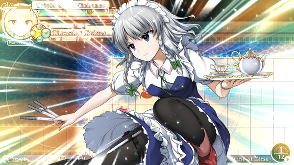 Side story & Player character "Sakuya Izayoi" (Touhou Genso Wanderer -Reloaded-)