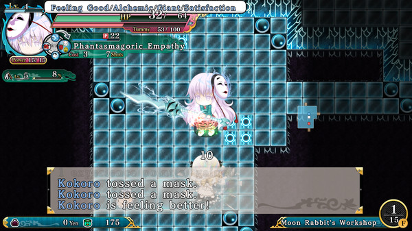 Player character "Kokoro Hata" (Touhou Genso Wanderer -Reloaded-)