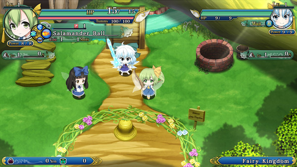 Player & Partner character "Daiyosei" (Touhou Genso Wanderer -Reloaded-)