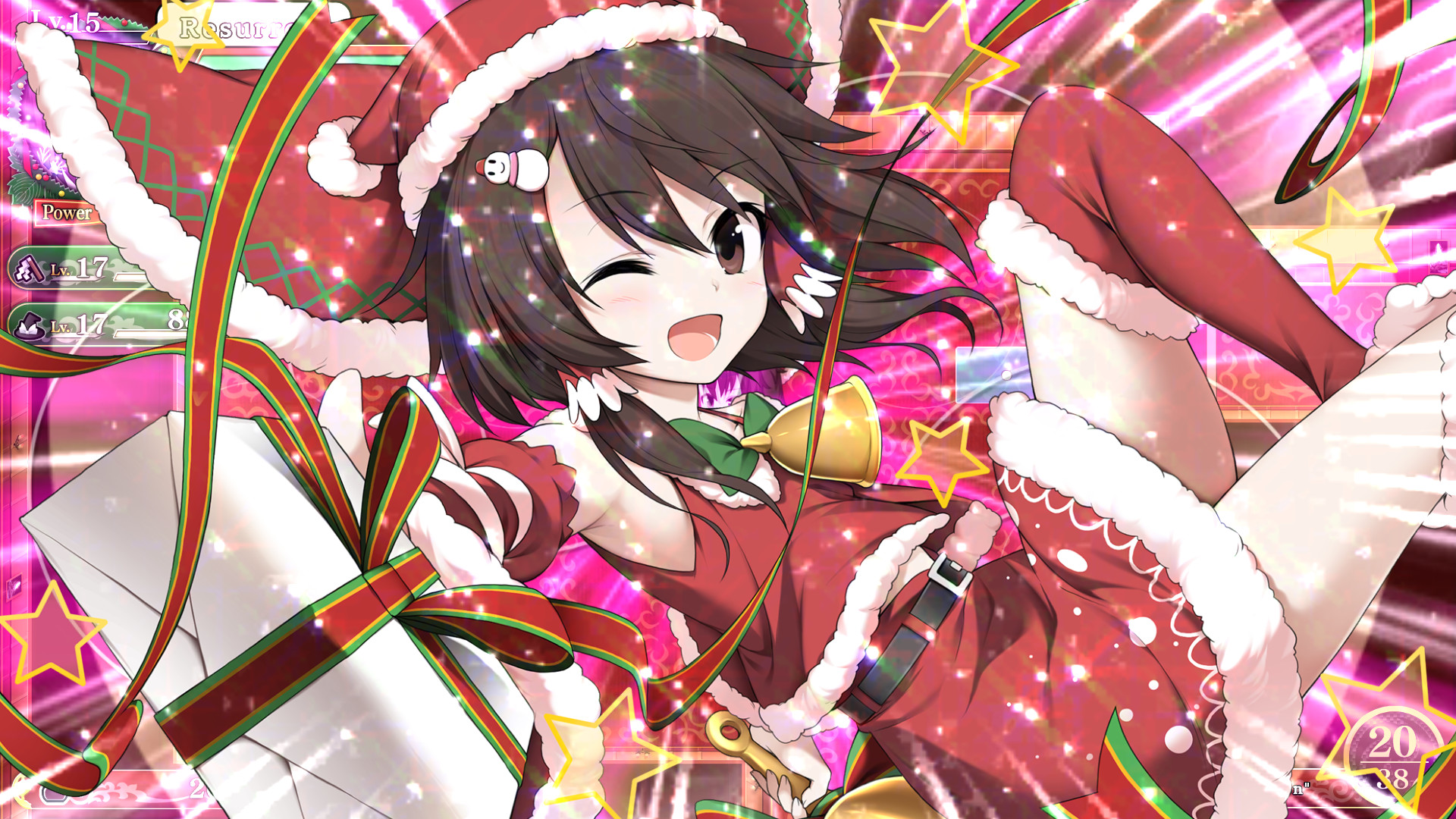 "Reimu Hakurei" Santa Costume (Touhou Genso Wanderer -Reloaded-) Featured Screenshot #1