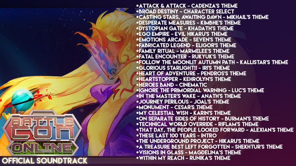 BattleCON Online Digital Soundtrack