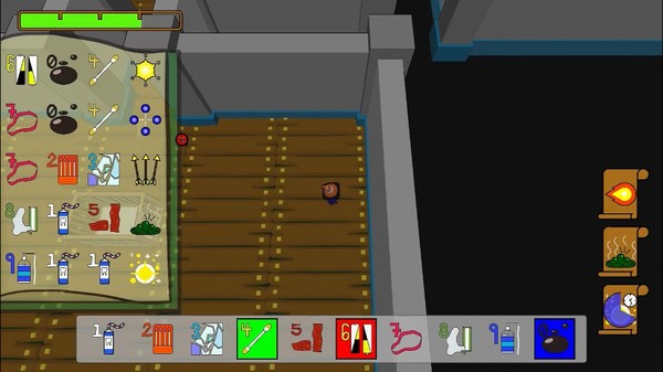 Screenshot z Washed Up Wizard