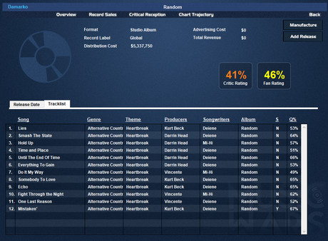 Music Wars Empire: FM screenshot 2