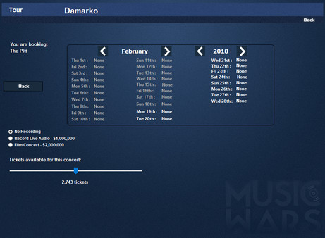 Music Wars Empire: FM screenshot 4