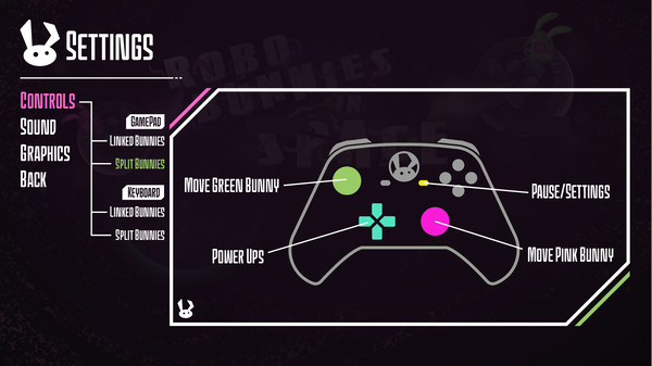 Screenshot z RoboBunnies In Space!