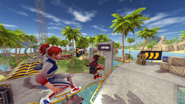 Screenshot z Rocket Boots Mania