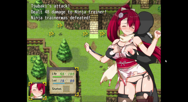 Screenshot z Kunoichi Tsubaki