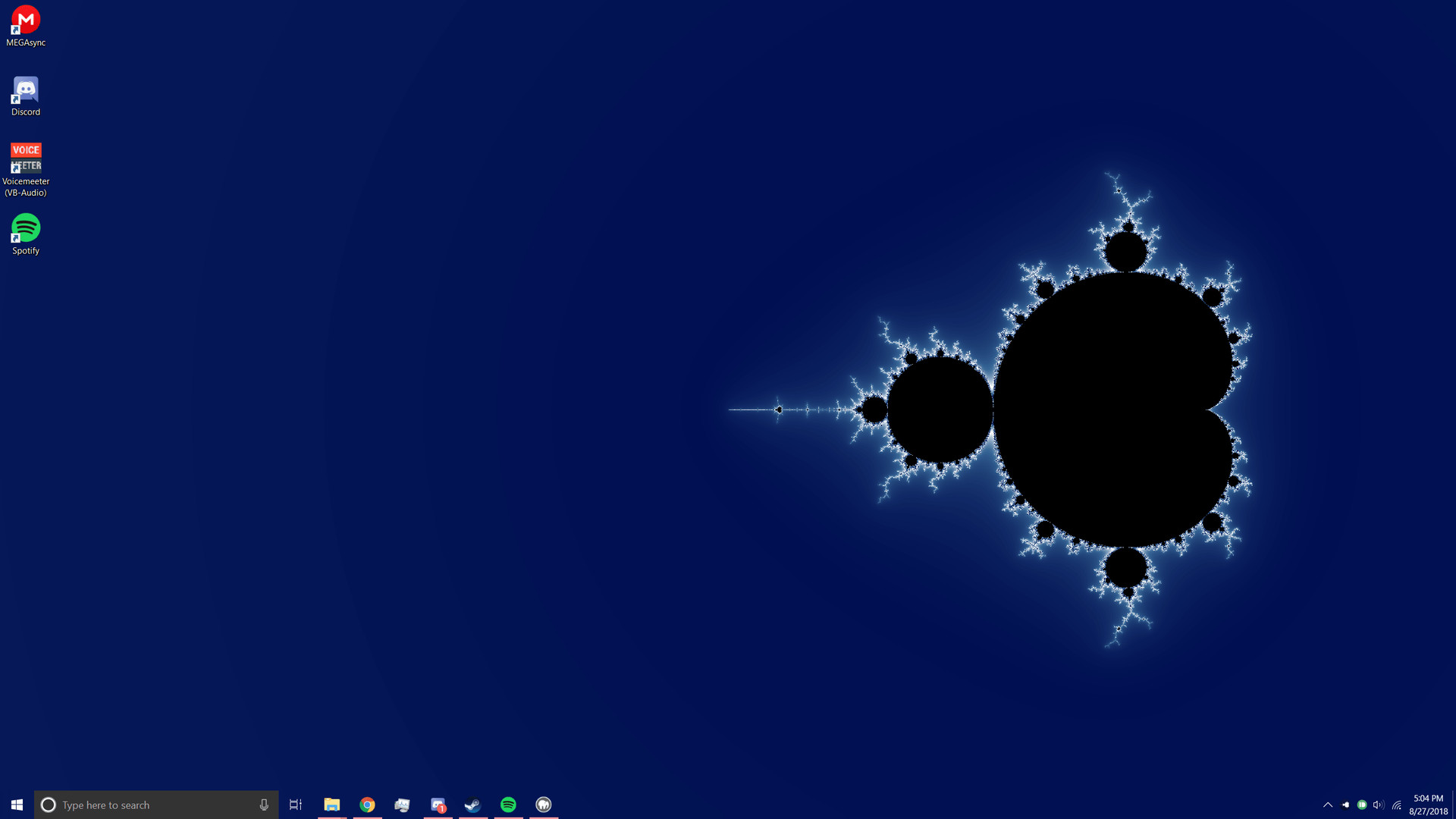 #4. Fractal To Desktop (Steam) 由: Shirom Makkad