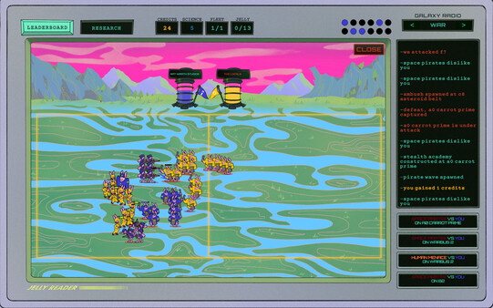 Jellystar Empires: When Space Bunnies Attack!! screenshot 2