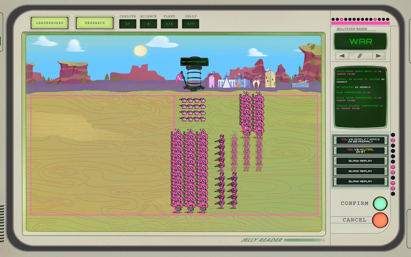 Jellystar Empires: When Space Bunnies Attack!! screenshot 5