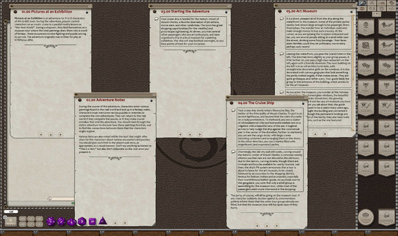 Fantasy Grounds - Quests of Doom 4: Pictures at an Exhibition (5E)