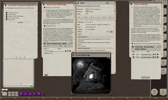 Fantasy Grounds - Quests of Doom 4: Pictures at an Exhibition (5E)