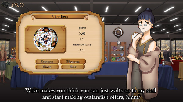 Screenshot z Bargain Hunter