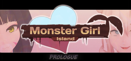 Steam header art for Monster Girl Island: Prologue