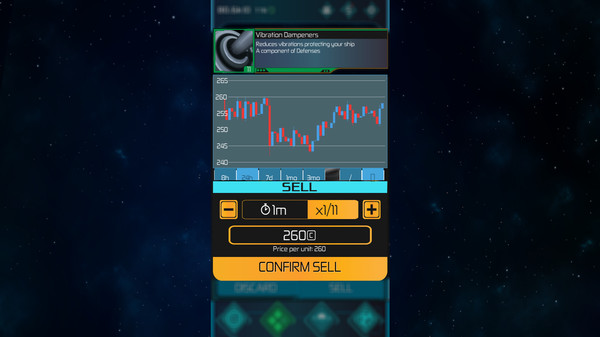 Screenshot z Space Merchant