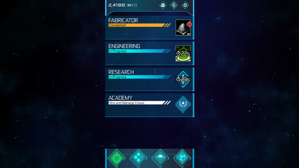 Screenshot z Space Merchant