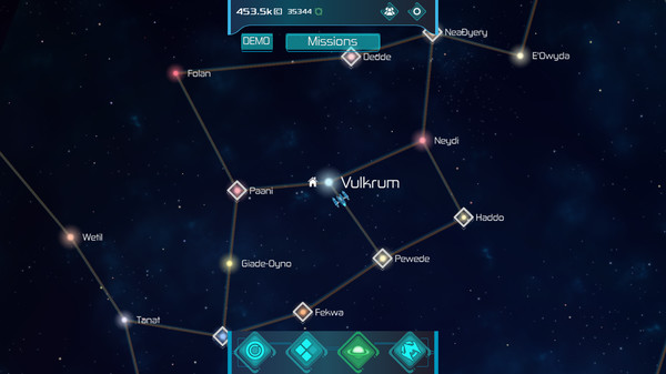 Screenshot z Space Merchant