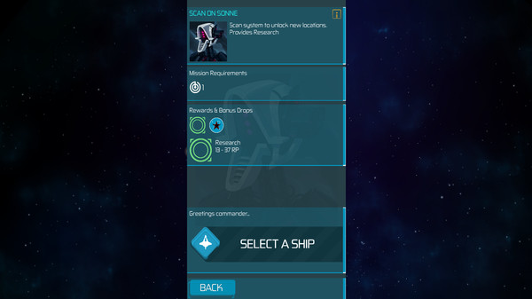 Screenshot z Space Merchant