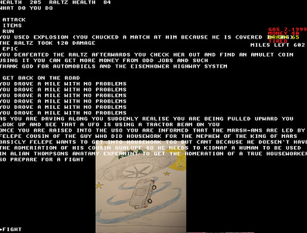 Screenshot z automobiles and the eisenhower hiway system the game