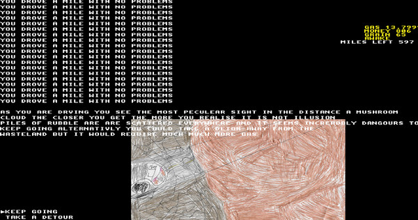 Screenshot z automobiles and the eisenhower hiway system the game