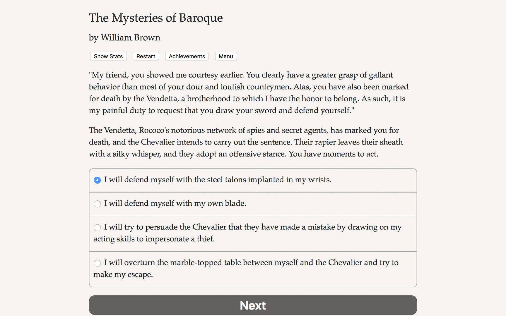 The Mysteries of Baroque screenshot #5