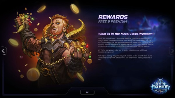HMM Metal Pass Premium Season 1 + 1.300 Cash