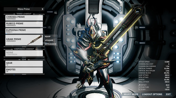 Warframe Chroma Prime Access: Elemental Ward Pack screenshot 7