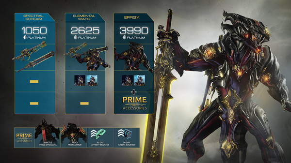 Warframe Chroma Prime Access: Effigy Pack