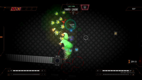 Screenshot z Steel Dungeon 钢铁地牢