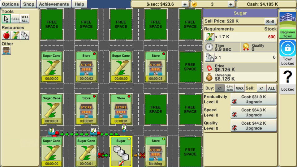 #4. Supply Chain Idle (Steam) 게시자: Upturn Games