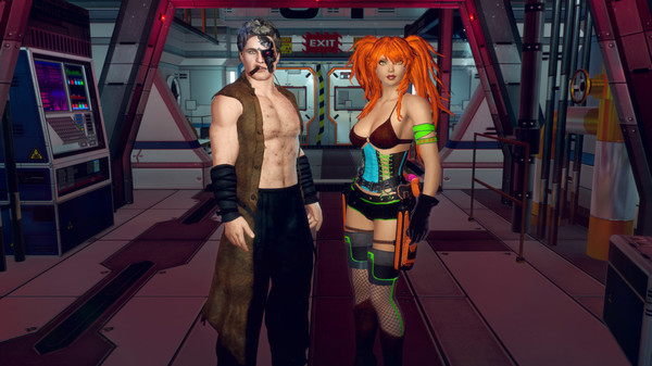 Screenshot z Future Love Space Machine