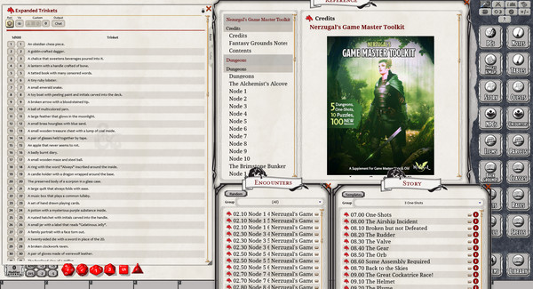 Fantasy Grounds - Nerzugal's Game Master Toolkit (5E)
