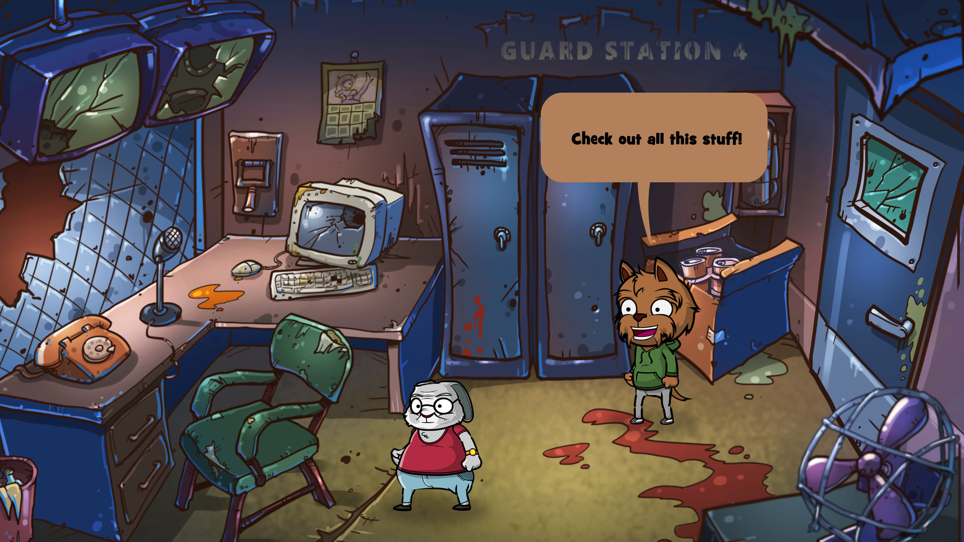 Scheming Through The Zombie Apocalypse Ep2: Caged screenshot #7