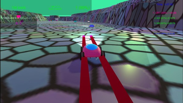 Screenshot z Ribbon Racer Screenshot z Ribbon Racer