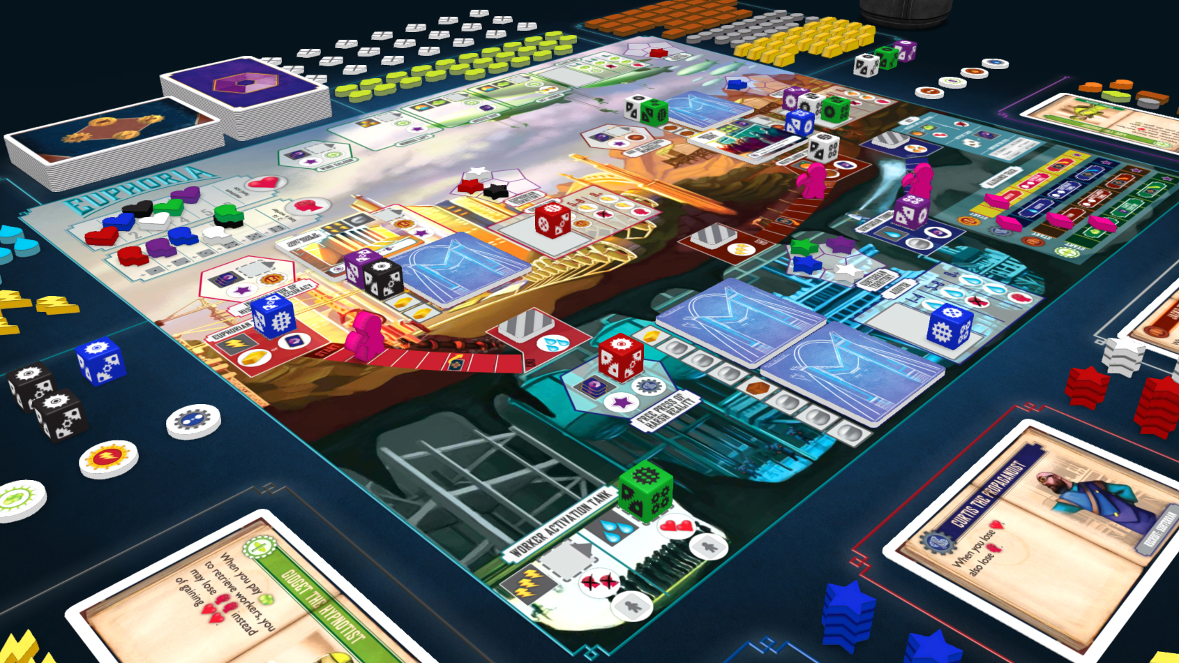 Tabletopia - Euphoria: Build a Better Dystopia в Steam