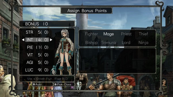 Screenshot z Wizardry: Labyrinth of Lost Souls