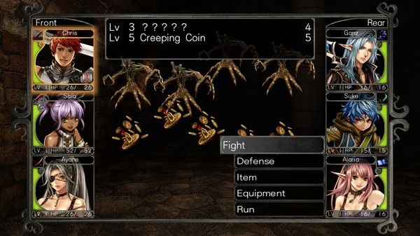 Screenshot z Wizardry: Labyrinth of Lost Souls