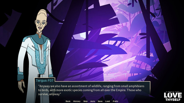 Screenshot z Love Thyself - A Horatio Story