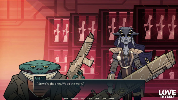 Screenshot z Love Thyself - A Horatio Story