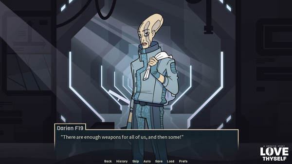 Screenshot z Love Thyself - A Horatio Story