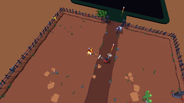 Screenshot z Puppet Blaster