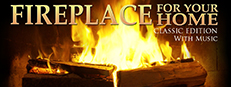 Fireplace For Your Home: Crackling Fireplace with Music game capsule image