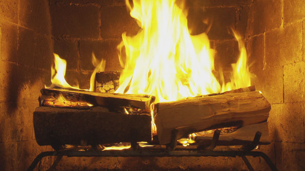 Fireplace For Your Home: Crackling Fireplace with Music screenshot 2