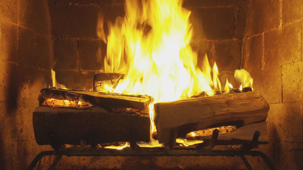Fireplace For Your Home: Crackling Fireplace with Music screenshot 3